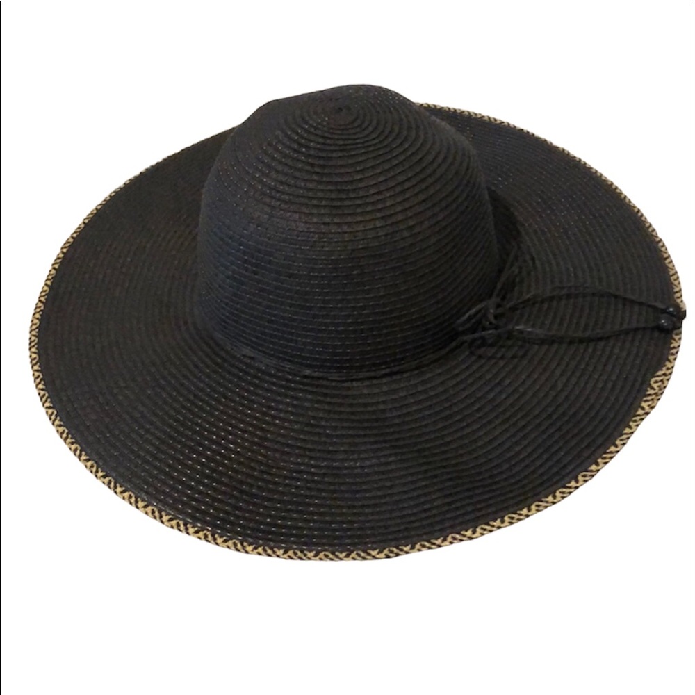 Chaps woven fabric hat One size